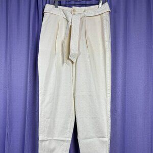 Free People Off White Trousers